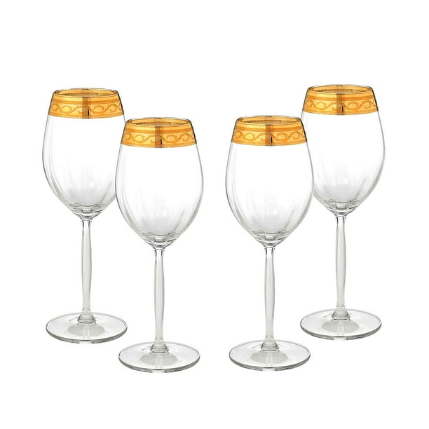 Cristalleria Fratelli Fumo Italian Crystal Wine Water Beverage Glasses