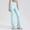 Blue/A, variant on Kbndieu Black Yoga Pants Women Wide Leg Solid Color High Waist Workout Flare Leggings Work Dress Pants for Women Tummy Control
