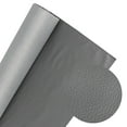 thumbnail image 2 of Premium Auto Car upholstery Vinyl PVC textile leather Gray Faux Leather Fabric Sheets warm&soft touch highly durable, 2 of 4