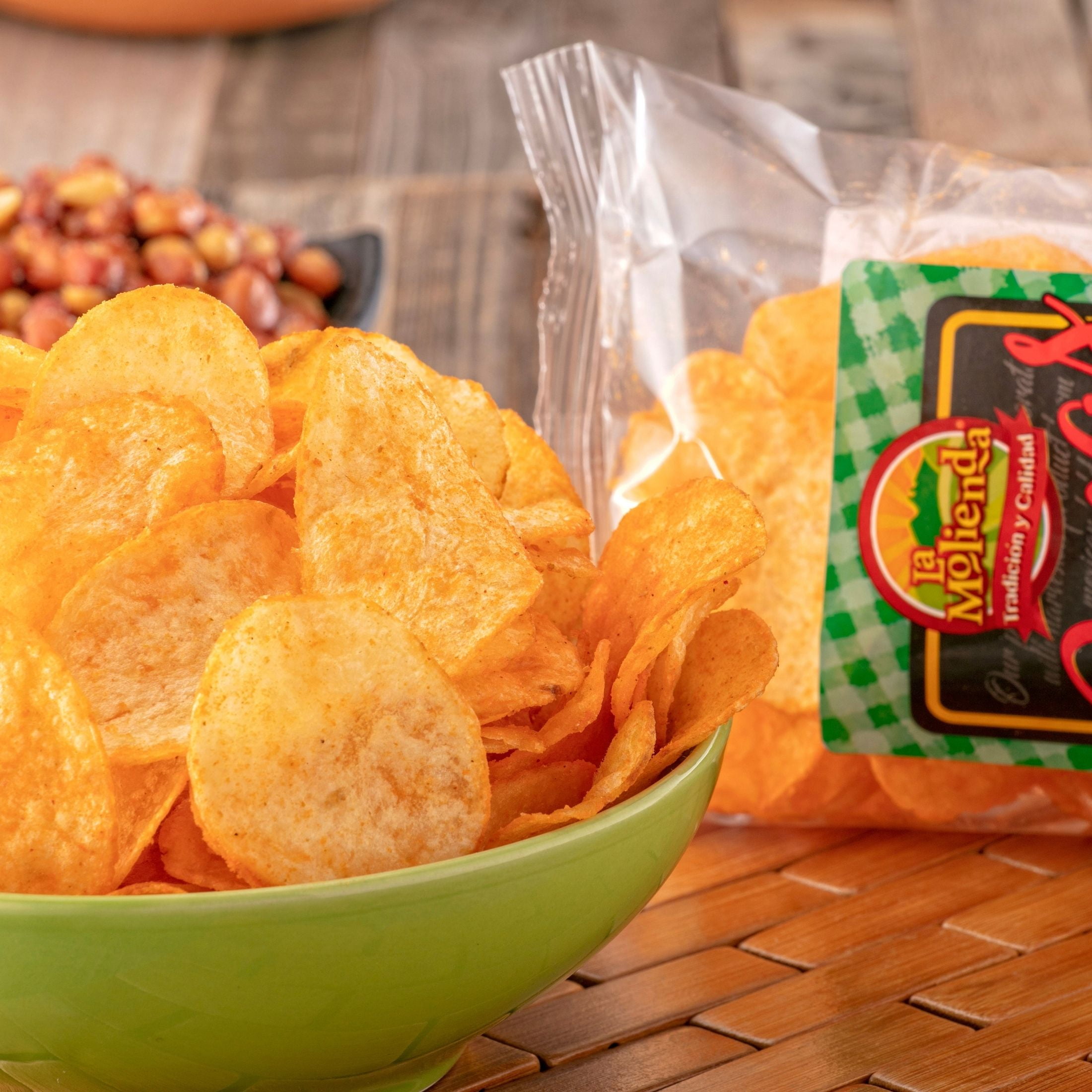 La Molienda Jalapeño Cheese Potato Chips, Mexican Snack, 6 oz