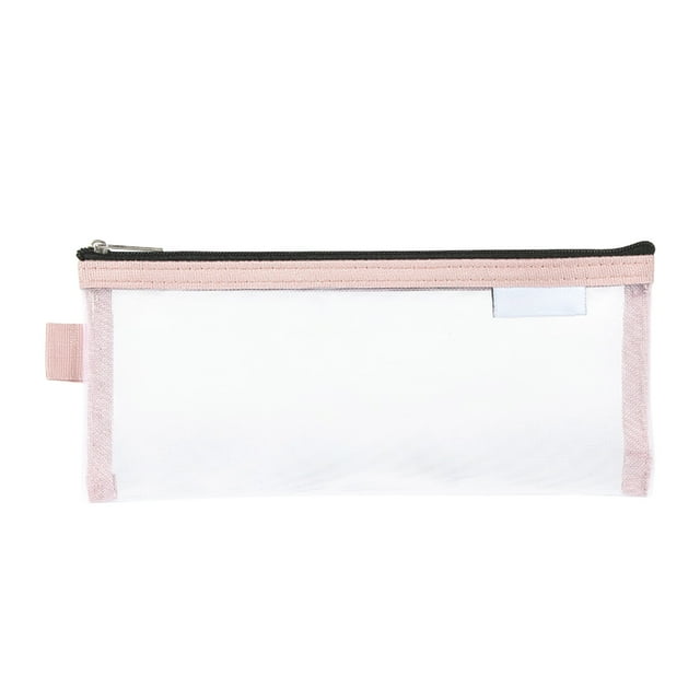 Yhmxh Mesh Pencil Pouch Transparent Stationery Pouch Transparent Pencil Pouch Large Capacity Pencil Case Stationery Box Pencil Pouch