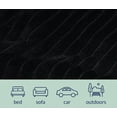 thumbnail image 5 of Katziela Premium Pet Blanket, Soft Waterproof Throw Blanket for Dogs & Cats, Black, 5 of 8