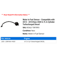thumbnail image 2 of Water in Fuel Sensor - Compatible with 2013 - 2018 Ram 4500 6.7L 6-Cylinder Turbocharged Diesel 2014 2015 2016 2017, 2 of 2