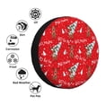 thumbnail image 4 of Logiee Christmas Deer 1 Print Spare Tire Cover, Universal Wheel Protectors,Waterproof Dust-Proof UV Sun Wheel Tire Cover,Fit for SUV, RV, Travel Trailer, Truck-14 inch, 4 of 6