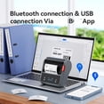 thumbnail image 3 of Wireless Label Printer 3 Inch Thermal Business Jewelry Barcode Sticker Maker ,Fast-Drying Ink with Crisp Output, 3 of 5
