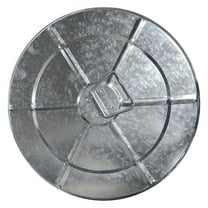 Trash Can Lid Compotible with 31-Gallon Round Fire Resistant Garbage Container Lid for Galvanized Steel Waste Bin