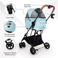 thumbnail image 6 of IBIYAYA 3-in-1 Tri-Fold Pet Carrier, Spearmint, 33 lb Limit, 6 of 7
