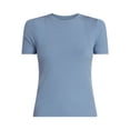 thumbnail image 6 of Avia Women's Ribbed T-Shirt with Short Sleeves, Sizes XS-XXXL, 6 of 6