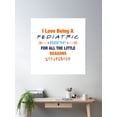 thumbnail image 2 of I Love Being A Pediatric Nurse For All The Little Reasons Poster Wall Art, Modern Wall Decor, 16x16 UNFRAMED, 2 of 3