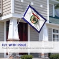 thumbnail image 2 of Anley Fly Breeze 3x5 Foot West Virginia State Flag - West Virginia WV Flags Polyester, 2 of 4