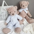 thumbnail image 4 of 12" Teddy Bear Plush Toy Brown,Baby 1st Gift Soft Stuffed Animal Toys, 4 of 4