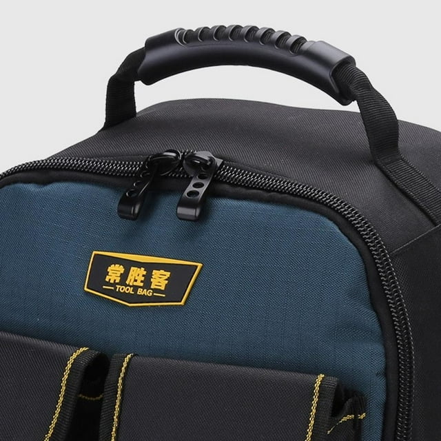 Organizador de Herramientas CUTICAT Bolsa profesional para electricista Tela Oxford 600D 15 Bolsillos