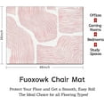 thumbnail image 3 of Modern Boho Chair Mat for Hardwood Floor, 36"x 48" Office Chair Rugs , Low-Pile Non Slip Floor Protector Mat for Desk Chair for Home, 3 of 7