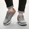 thumbnail image 2 of kamemir Shoes Men Men's walk Arch Fit Idyllic Sneaker (Grey,8), 2 of 6