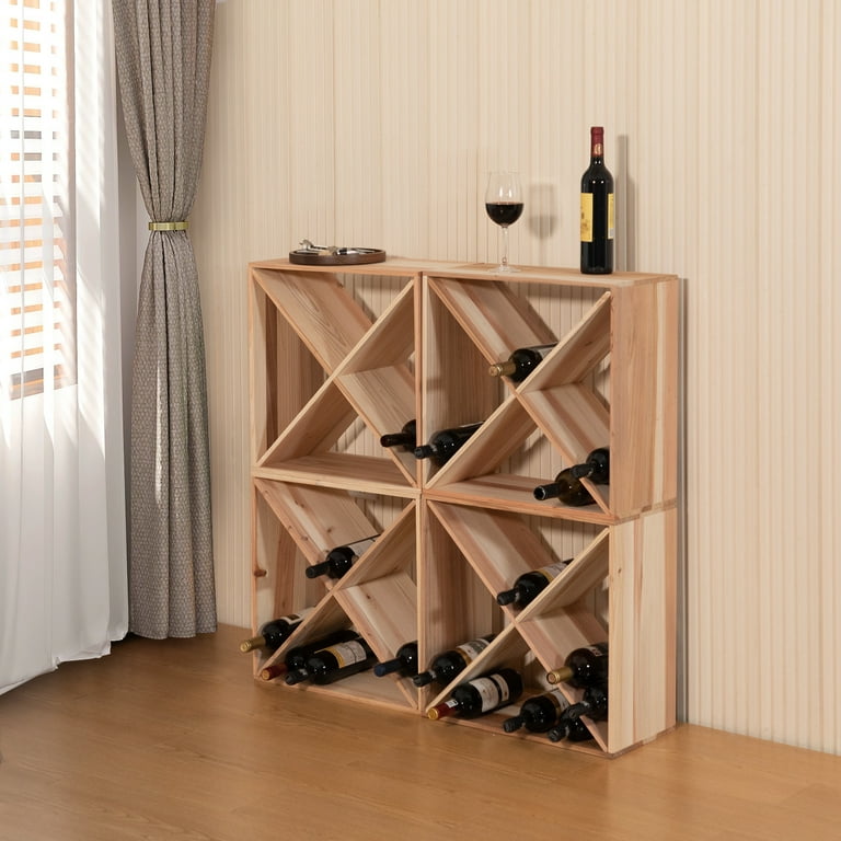 48 bottle outlet wine rack