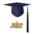 thumbnail image 1 of Gorro de graduación llamativo y memorable, gorro de graduación colorido y práctico de tela para estudiante (hy), 1 of 5