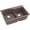 Greige, variant on Elkay Quartz Classic 33" x 22" x 10", Offset 60/40 Double Bowl Drop-in Sink with Aqua Divide, White
