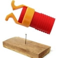 thumbnail image 4 of Ensemble de 5 Pinces de Fixation en ABS, Outil de Maintien Ultra Léger pour Garage, Menuiserie, Projets DIY, Manchon de Fixation Universel, Facile à Transporter Rouge, 4 of 5