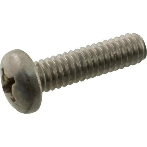Waterway 8194360 0.25-20 x 1 in. Pan Head Left Hand Screw