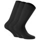 thumbnail image 1 of Rohner Basic Calcetines unisex, paquete de 3 - Cotton II, calcetines cortos, básicos, monocolor Negro 35-38, 1 of 3