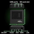 thumbnail image 5 of All8bit, All 8 Bit G11 Pro, All 8 Bit Console G11 Pro, 100,000 Games, with 2.4G Wireless Dual Controllers, Portable Plug, Play Gaming Console, 5 of 7