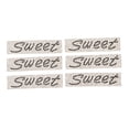 thumbnail image 4 of 6Pcs Crystal Rhinestone Applique Bril Dress Bag SWEET Pches Insignias Sunnimix Parche de diamantes de imitación de cristal, 4 of 8