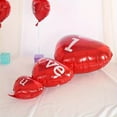 thumbnail image 4 of 1058pcs Balloon Decoration Red Aluminum Helium Balloon Set,40 Inch Love Large Love Bear Artificial Rose Petals，Confession Wedding Proposal Marriage Anniversary Valentine's Day Romantic Party, 4 of 6
