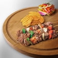 thumbnail image 6 of Casual Home Delice Cherry Round Cutting Board with Juice Drip Groove, 6 of 13