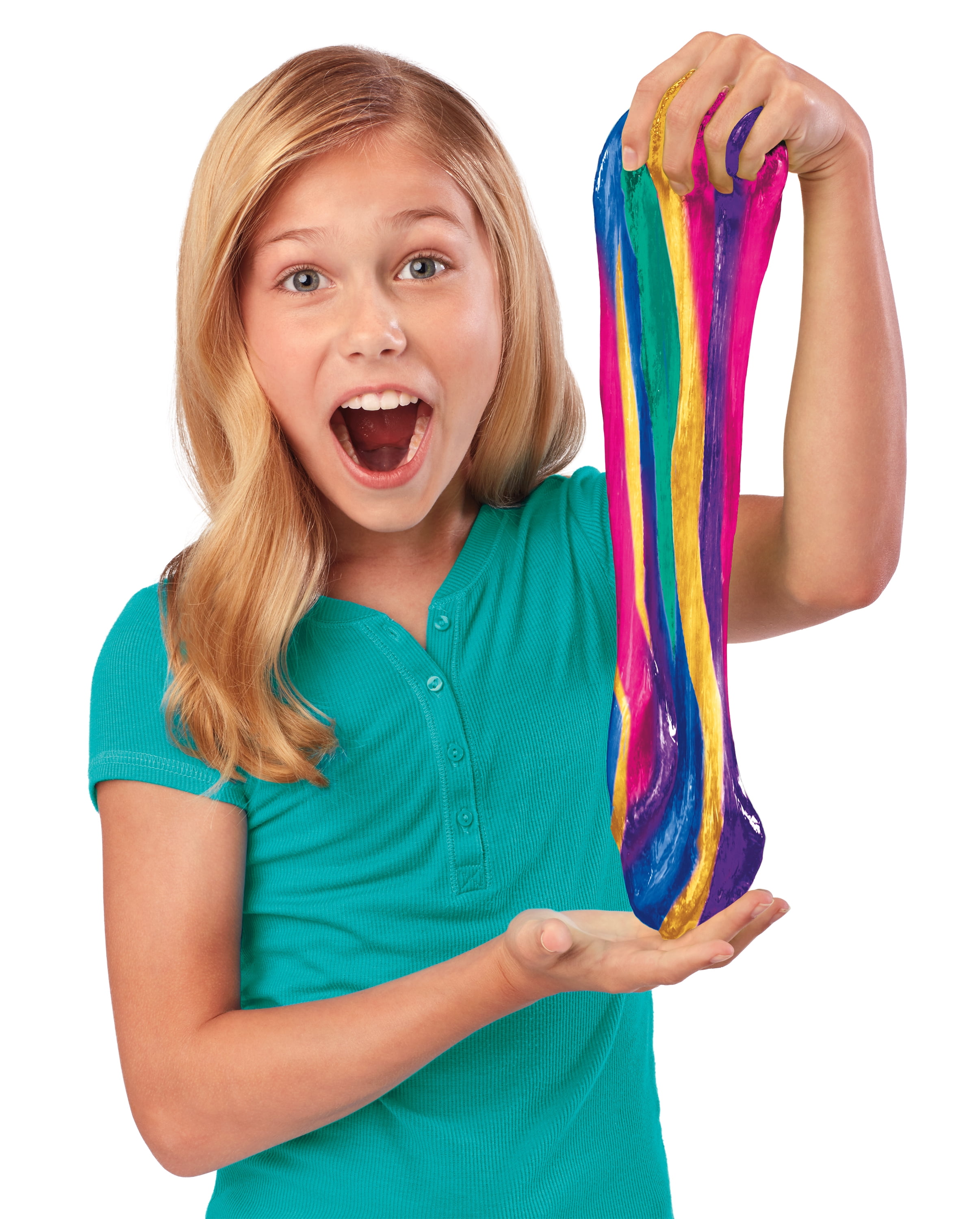 Cra-Z-Art Cra-Z-Slimy Multicolor Metallic Slime Studio, 6+. Excellente idée cadeau pour les fêtes Studio de slime métallique