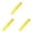 Yellow*3, variant on Finger Grip PVC Ruler, Colored Tape Measure For Home Office, 12 Inch Standard Measuring Tool (Yellow ,2pcs)