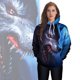 thumbnail image 2 of Sudadera con capucha de manga larga con estampado 3D de lobo Animal para hombre, jerséis holgados, Top con capucha para pareja, ropa Unisex de alta calidad, otoño, 2 of 4