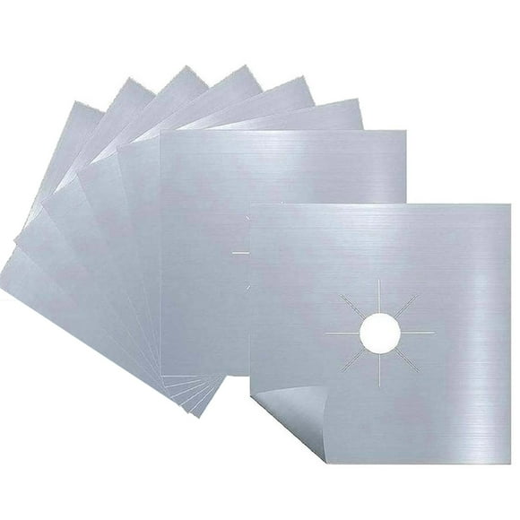Xihbxyly Protector Reutilizable para Cocina de Gas, Tela Antiadherente de Fibra de Vidrio, Diseño de Fácil Limpieza, Se Adapta a Cualquier Estufa, Múltiples Usos para Cocina y Horno, Apto para Lavava