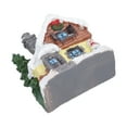 thumbnail image 4 of Casas navideñas de nieve de invierno casas navideñas de pueblo con pilas con 1 reemplazo de casa para casa navideña para regalo de Navidad Anggrek Otros, 4 of 8