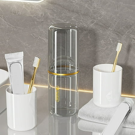 

Clearance High-end Travel Outdoor Wash And Rinse One s Mouthkit Box Couple Family Portable Toiletries Set For Going Out