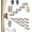 15pcs, variant on 2026 New Magnetic Curtain Clips, Magnets for Curtains, No Drill, Privacy Protection, Detachable Curtain Clips to Hold Curtains Closed for Home, Bedroom & Outdoor Patio (10pcs)