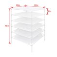 thumbnail image 4 of Growsun Sweater Drying Rack 6-Layer Stackable Mesh Cloth Dry Dyier,White, 4 of 4