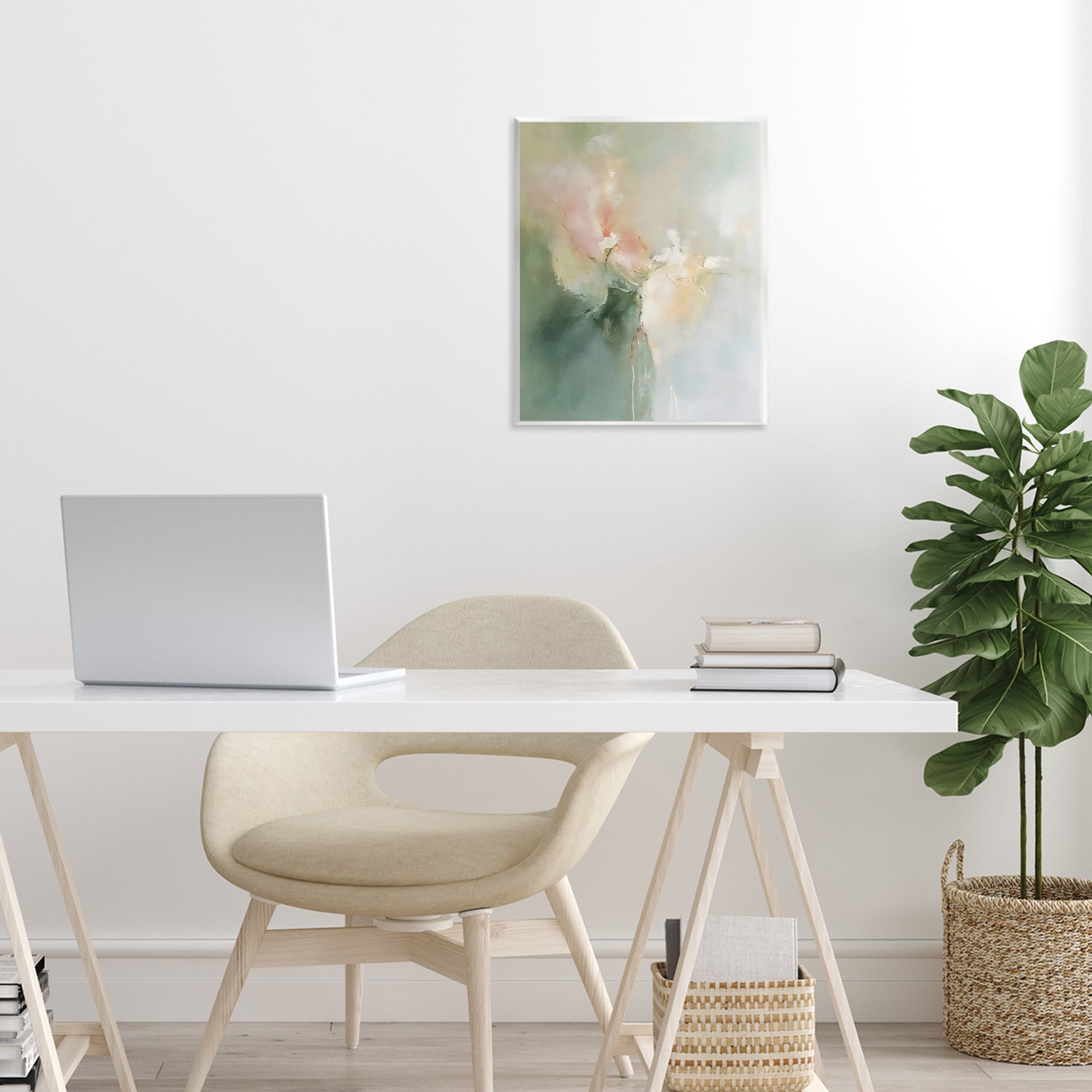 Stupell Industries Ethereal Brushwork Abstraction Wall Plaque Art, design by Riley B