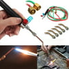 Okeba Jewelers Jewelry Mini Micro Gas Torch Welding Soldering Cutting Tools Kits with 5 Tips