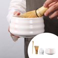 thumbnail image 3 of Conjunto de té Macarena 4 Piezas cerámica Matcha, 3 of 8