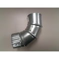thumbnail image 1 of Galvanized Elbow 90° - 26-Gauge, 1 of 1