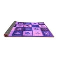 thumbnail image 2 of Ahgly Company Indoor Square Oriental Purple Industrial Area Rugs, 4' Square, 2 of 4