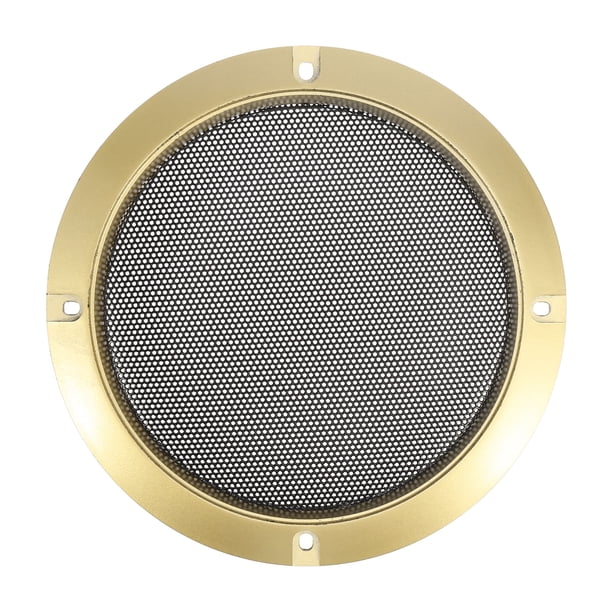 5'' Tono Dorado Coche Audio Altavoz Funda Malla Subwoofer Rejilla Protector