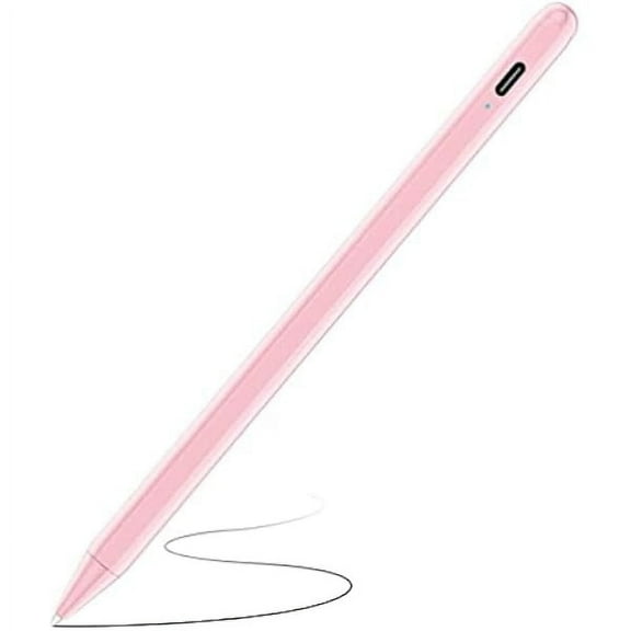 Stylus Pen for iPad (2018-2025) with Fast Charging & Palm Rejection, Pencil for Apple iPad 11th A16/10/9/8/7/6th, Pro 11“13”M4/12.9 inch, Air 11/13 inch M3 2025&M2 2024/5/4/3rd, Mini A17 Pro/6/5th