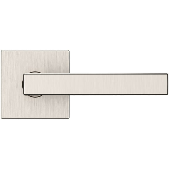 Baldwin L023.Rdm L023 Right Handed Non-Turning One-Sided Dummy Door Lever - Nickel