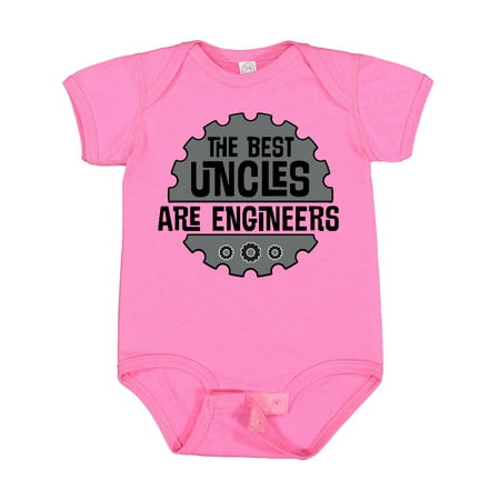 

Inktastic Best Uncles Are Engineers Gift Baby Boy or Baby Girl Bodysuit