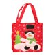 thumbnail image 4 of Bolsas de regalo de Navidad para niños colgantes de árboles de Navidad de diseño clásico de muñeco de nieve de Papá Noel, 4 of 5