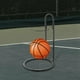 thumbnail image 5 of Estante de almacenamiento interior para balones de baloncesto perfecl 2 niveles negro, 5 of 8