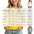 thumbnail image 3 of Spazoro Toddler Girls 100% Cotton Shirts, Ruffle Neck Fall Cute Pattern Long Sleeve Casual Basic Tee Tops for Girls Gray Size 3-4T, 3 of 5