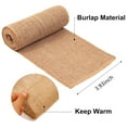 thumbnail image 3 of ZCSKFIN Burlap Tree Protector Wrap 7.8"x9.8', Winter Tree Guard for Garden Plants, Antifreeze Fabric Wrap for Trunk Protection and Temperature Regulation During Cold Weather, 3 of 7