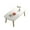 White, variant on Roromall Collapsible Coffee Table, Wooden Coffee Table, Foldable Laptop Table for Small Spaces, Ideal Fit in Study, Home, Office, Bedroom, Tea Room, 31.5" x 19.68"